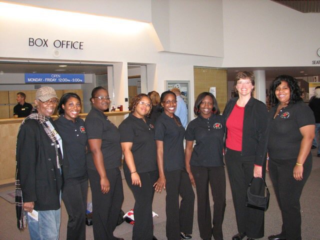 SIS 2010 at Rozsa before Maya Angelou