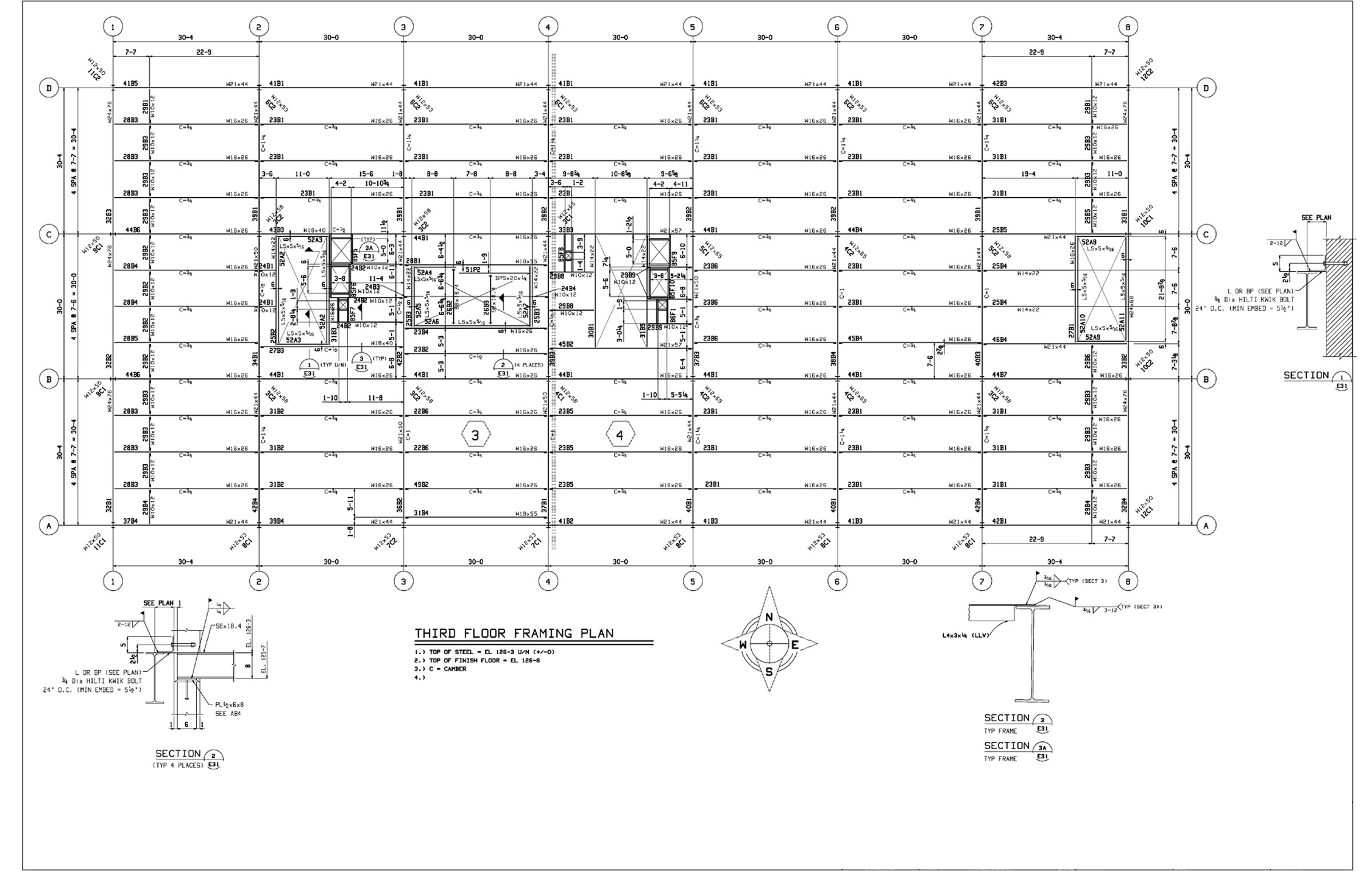 floor framing plan example