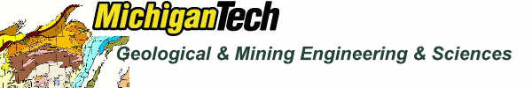 Geological and Mining Engineering and Sciences at Michigan Tech