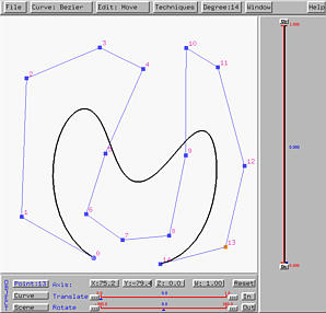 B-spline Curves: Subdividing a B-spline Curve