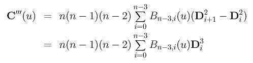 Derivatives Of A Bezier Curve