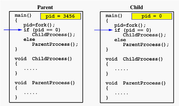 fork system