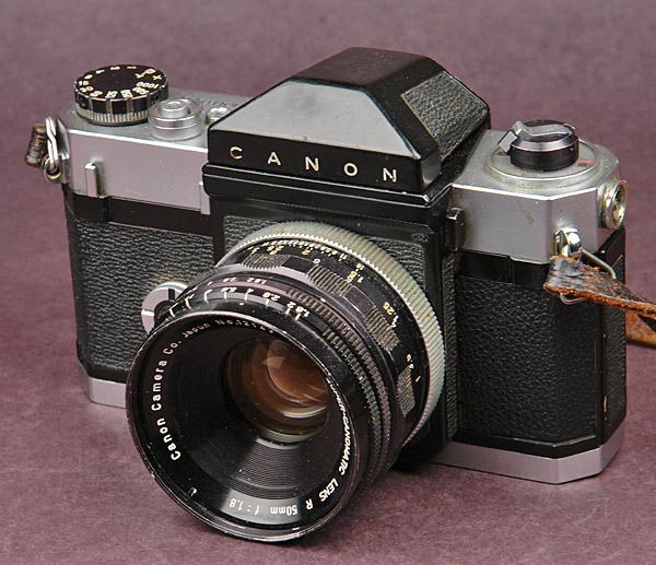 Canonflex: Canon's first SLR (1959)